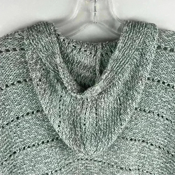 Abercrombie Kids Hooded Cardigan Sweater Gray XL Unisex Long Sleeve Knitted - Picture 9 of 12